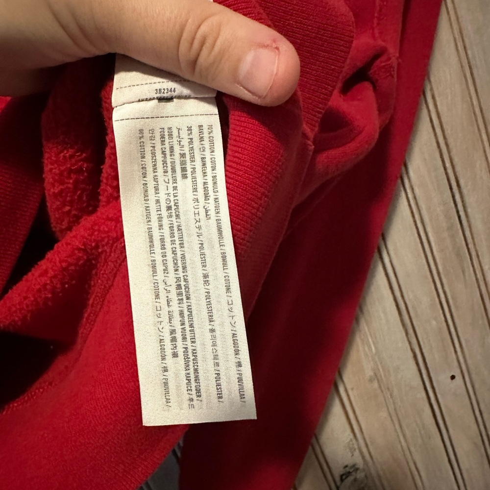 Hollister Classic Red Hoodie for Men - Picture 7 of 8